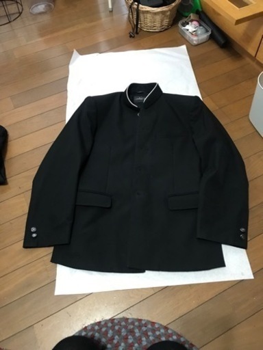 中学校　男子制服　学ラン　ズボン2枚　黒 5950円