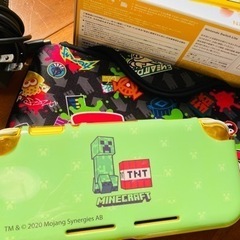 最終値下げ✨Switch rightイエロー！フィルム・マイクラカバー・スプラ 