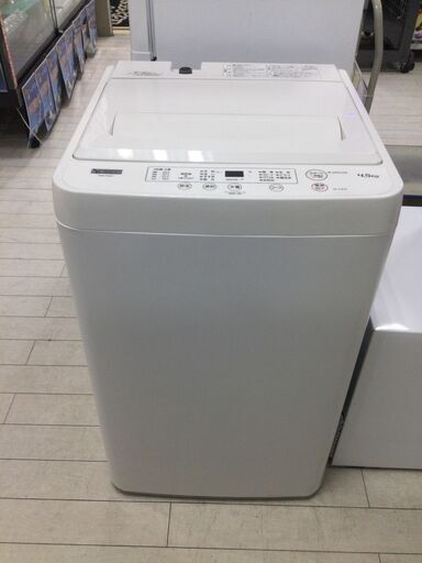 中古の洗濯機　ヤマダ電機　YWM-T45H1/T50H1　2020年製です。