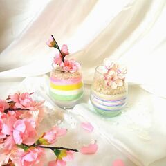 【北区王子】桜のカラーサンドアートを体験しよう！