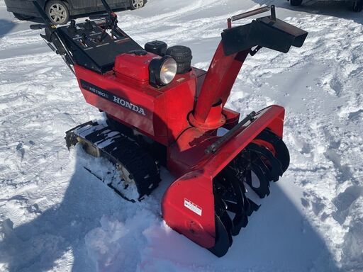 札幌発☆ ドカ雪でも安心！ ホンダ除雪機 HS1180Z バッテリー新品交換済み 入荷しました！ 人気の為早い方優先となります！外装360°カメラアリ