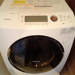 TOSHIBA　ドラム式洗濯機　ZABOON 
