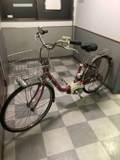 お問い合わせが多いので受付終了させていただきます。中古電動自転車　Panasonic　ViVi　ENE634　26ｲﾝﾁ　内装3段　10.0AH　　20,000円