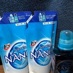 NANOX 洗濯洗剤 容器あり洗剤1点＋詰め替え用2点