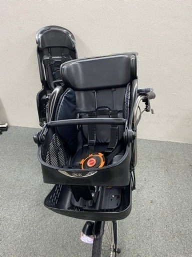 お買い得　パナソニックギュットミニ　3人乗り電動自転車　子供乗せシート付き　黒色　人気な車種