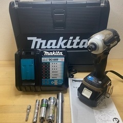 中古 マキタ　TD171D 18V インパクトドライバ　ブラウン...