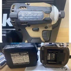 中古 マキタ TD171D 18V インパクトドライバ ブラウン セット