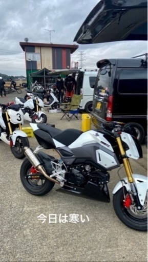 HRC GROM グロム JC61後期 【前後ホイール付き】群馬