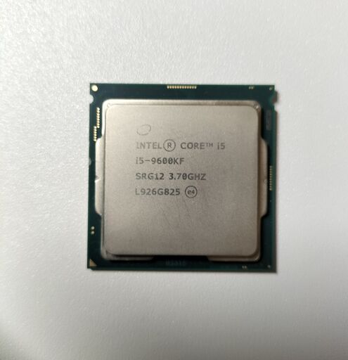 【対応中】CPU　Intel Core i5 9600KF（OC対応） インテル
