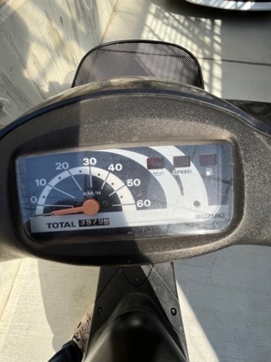 実動スズキ レッツ Ⅱ 原付50cc 自賠責令和8年迄 レッツ2自賠責