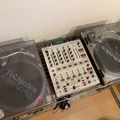 technics ターンテーブル2台とミキサー DJセット　★ラ...