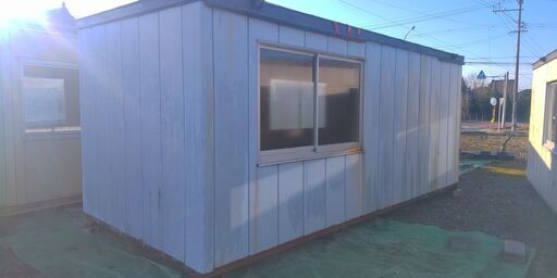 DIY用中古ユニットハウス（8帖）商談中
