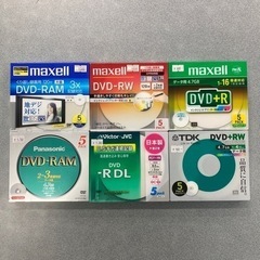新品 DVD-RAM DVD-RW DVD-RAM等各種 数種類...