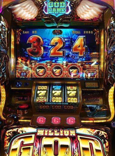 ④パチスロ実機　ミリオンゴッド凱旋
