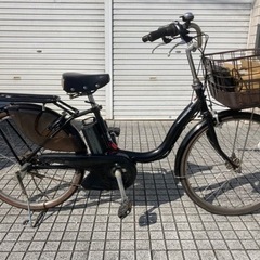 【ネット決済・配送可】【24インチ電動自転車】ヤマハ　パス　ナチ...