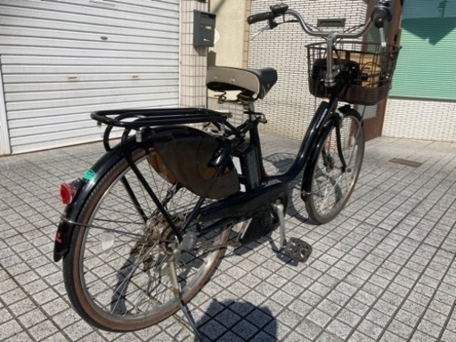 24インチ電動自転車】ヤマハ パス ナチュラ 純正8.9ah新品バッテリー付