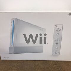 未使用 Nintendo ニンテンドー Wii 本体 シロ