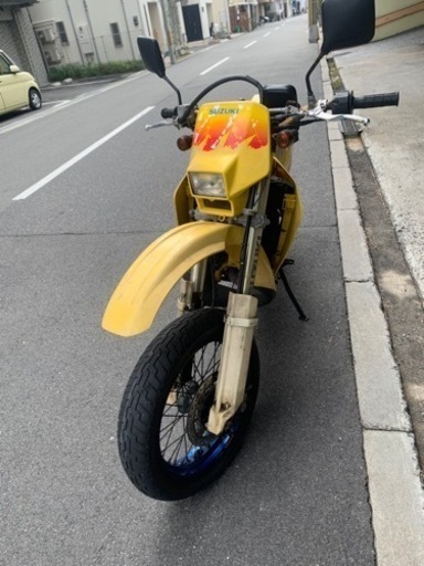希少2st TS125R(改)モタード仕様