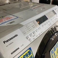 ドラム洗濯機】【Panasonic 】配達可能/11kg 2019年製/クリーニング 