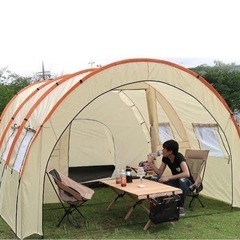 カマボコ型6人用テント 無料で差し上げます