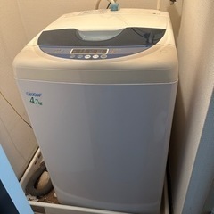 全自動洗濯機　LG wf-b47w