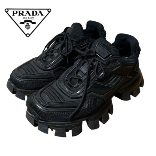 【受け渡し決定】PRADA メンズスニーカー　43/27.5cm