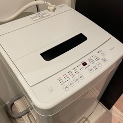 洗濯機 2021年製 アイリスオーヤマ 4.5kg 