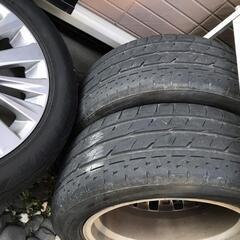 :ﾟ･*◇:ﾟ･⋆｡値段相談  235/50 18インチ タイヤ ホイールセット ☆4本 中古