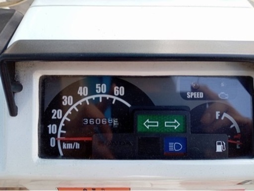 【ジャイロX】ホンダ3輪バイク　TD02 風防、前かご、リヤキャリア付　若林自転車　浜大津店　SALE中❗️