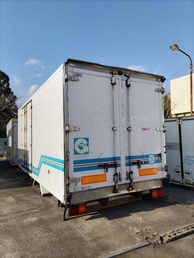 【香取市】横観音扉付き 保冷コンテナ (No.Y-205) 長さ約586cm×幅229cm×高さ255cm (株)トラストカーゴ