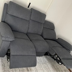 【美品】北欧風※電動リクライニングソファ