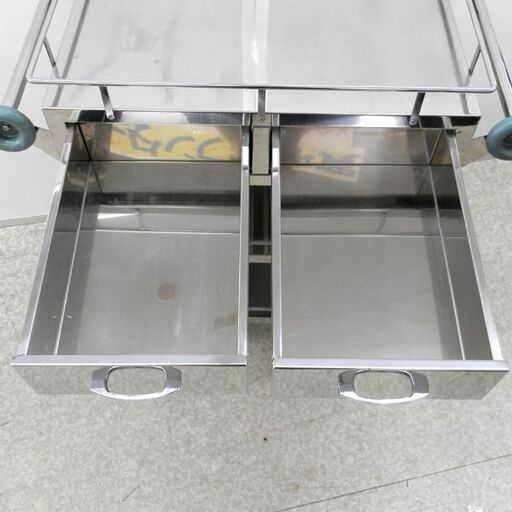 医療用ワゴン ステンレス製 メディカルカート 回診車 クリニック 医院 病院 介護施設 札幌 西区 西野 医療用ワゴン ステンレス製 メディカルカート 回診車 クリニック 医院