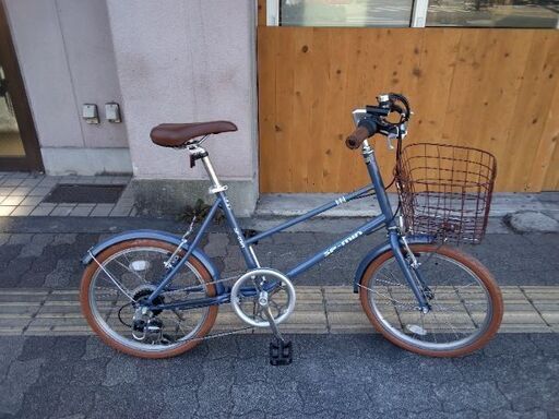 美品☆SOUTHERN PORT[サザンポート]SP-MiNi 20吋ミニベロ(小径車) 外装6段/ブルー