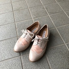 ピンクの靴です。