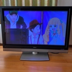 日立　プラズマテレビ　wooo  録画機能付き