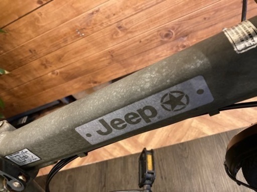 Jeep 折りたたみ自転車 オリーブグリーン Jeep 9/20・21はボーナスストア+5％「ジープ」JE-206G 20インチ