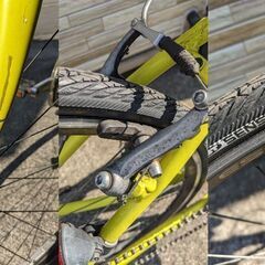 中古自転車 3×8段変速 700×28C （XSサイズ） 軽整備済み 安い