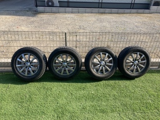 ダンロップ スタッドレスタイヤ 195/65R15 ホイール付き4本セット