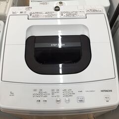 12ヶ月動作保証付！ HITACHI（ヒタチ）5.0kg洗濯機 ...