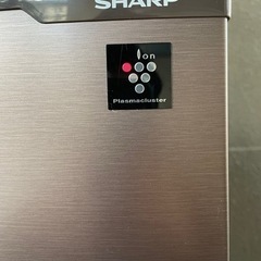 受付終了】超美品 シャープ 冷蔵庫 271L プラズマクラスター SJ-PD27C-T