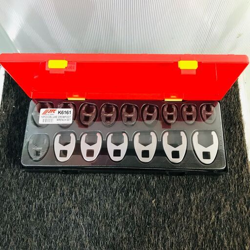 山口)下松市より　未使用　16PCS　クローフットレンチ　K6161 　JTC　BIZKB04H