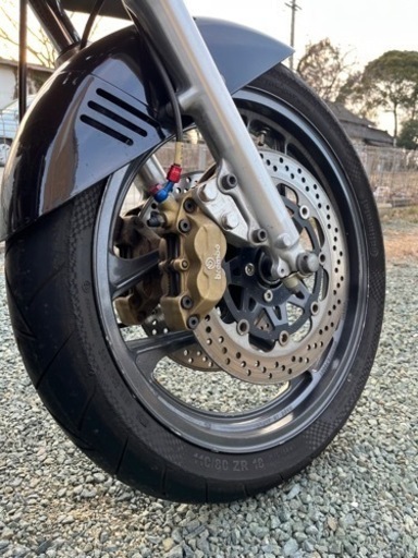 GSX750S カタナ　熊ナンバー