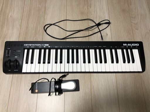 M-Audio USB MIDIキーボード 49鍵 Keystation 49 MK3(ペダル付き)