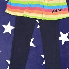 【もうすぐ処分】★ANAP★レインボーカラースカッツ★