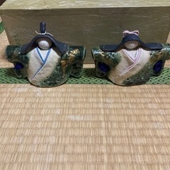 ひな人形　陶器　箱入り