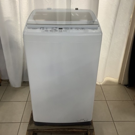 AQUA アクア 洗濯機 AQW-V7E9 7㎏ 2021年製 | monsterdog.com.br