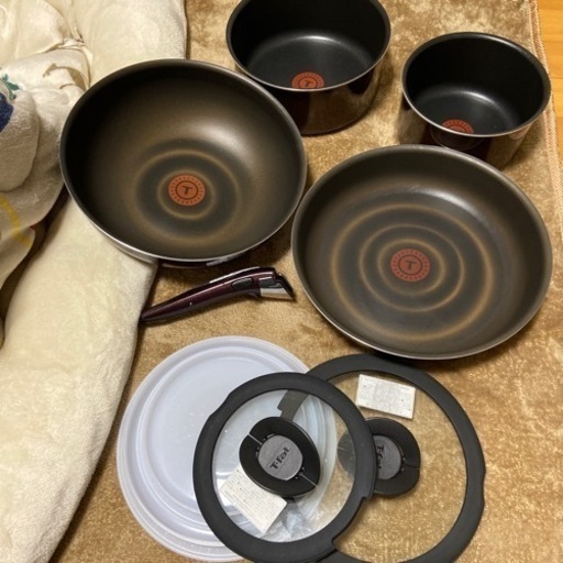 ティファール　T-fal  フライパン・鍋セット　9点