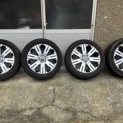 デリカ D:5 純正タイヤ 純正ホイール 4本