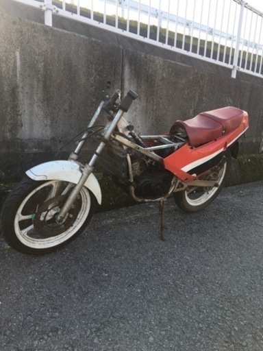 スズキ ガンマ125 書類付レストアベース車