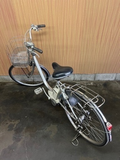 格安出品‼️ 電動アシスト自転車 YAMAHA パス シルバー 26インチ  充電器&バッテリー付き 自宅引き取り割引き有り◎ 記載エリア配送可能❗️ 格安出品‼️ 電動アシスト自転車 YAMAHA パス シルバー 26インチ 充電
